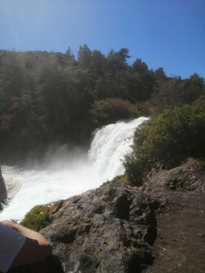 Cabana May Pao, Para 3 En Melipeuco Cerca Del Parque Nacional Conguillio Exterior photo